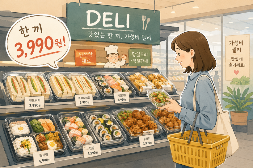 고물가에 커지는 델리 시장…대형마트 ...