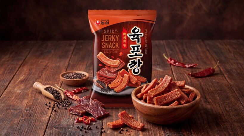 "맥주 안주로 딱"…농심 육포깡, 1...
