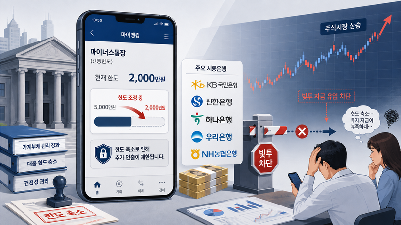 인터넷은행 이어 5대 은행도 ‘마통 ...